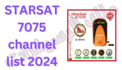 STARSAT 7075 channel list 2024