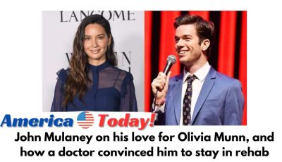 John Mulaney on his love for Olivia Munn, and how a doctor convinced him to stay in rehab