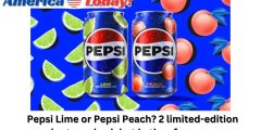 Pepsi Lime or Pepsi Peach? 2 limited-edition sodas to make debut in time for summer