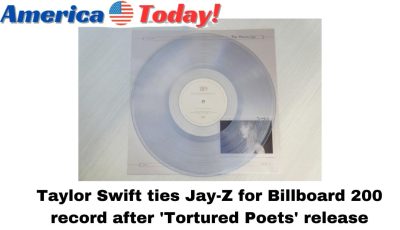 Taylor Swift ties Jay-Z for Billboard 200 record after ‘Tortured Poets’ release