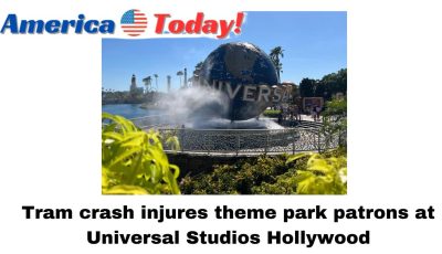 Tram crash injures theme park patrons at Universal Studios Hollywood