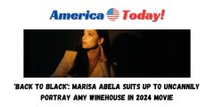 ‘Back to Black’: Marisa Abela suits up to uncannily portray Amy Winehouse in 2024 movie