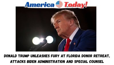 Donald Trump Unleashes Fury at Florida Donor Retreat, Attacks Biden Administration and Special Counsel