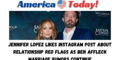 Jennifer Lopez Likes Instagram Post About Relationship Red Flags as Ben Affleck Marriage Rumors Continue