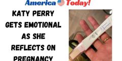 Katy Perry gets emotional as she reflects on pregnancy