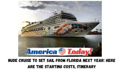 Nude cruise to set sail from Florida next year: Here are the starting costs, itinerary