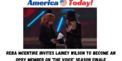 Reba McEntire invites Lainey Wilson to become an Opry member on ‘The Voice’ season finale