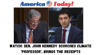 WATCH: Sen. John Kennedy SCORCHES Climate ‘Professor’, Brings The Receipts